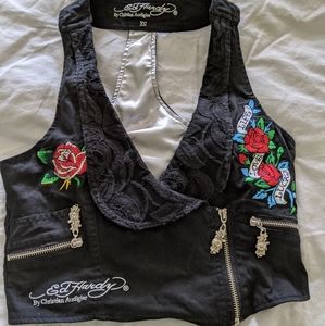 Genuine Ed Hardy Women's XS Vest